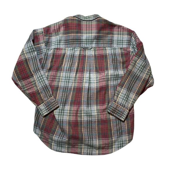 GANT Coastal Twill Long Sleeve Button Down Plaid Shirt Size Medium - Picture 2 of 7